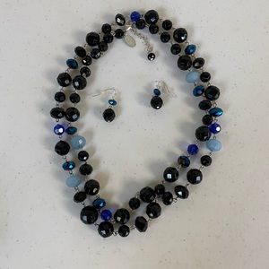 Cute necklace and earrings